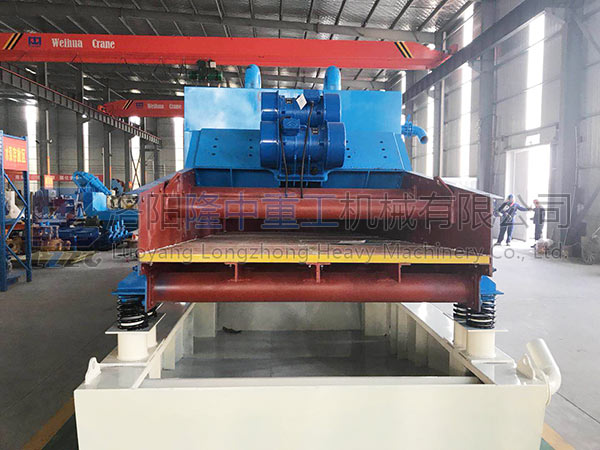 加工完成的雙重葉輪多功能洗砂機