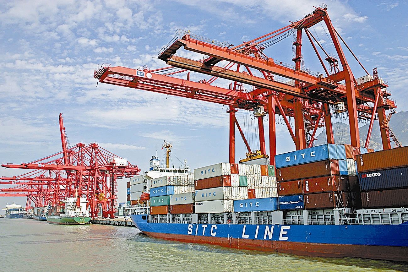 連云港碼頭貨物吊運使用巨力鏈條索具